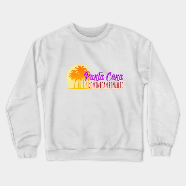 Life's a Beach: Punta Cana, Dominican Republic Crewneck Sweatshirt by Naves